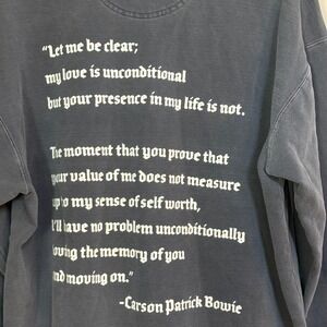 Boys Lie Angel Cherub Print Oversized Grey Hoodie Sweatshirt One Size